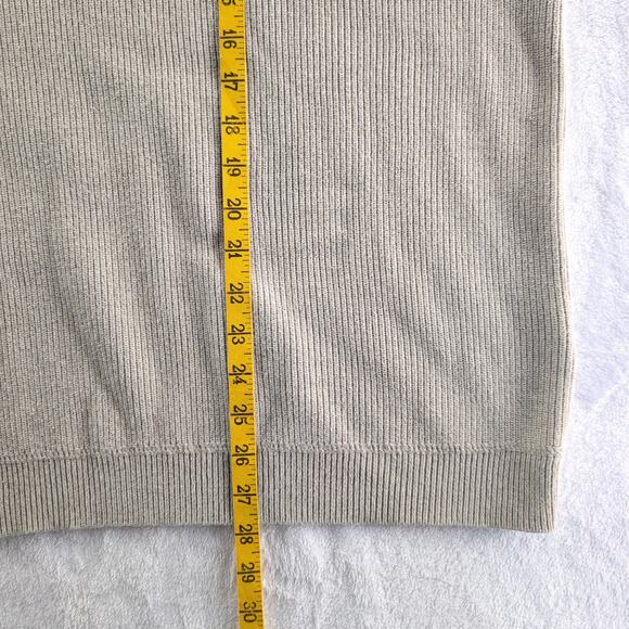 Eddie Bauer Ribbed Knit Crewneck Sweater Men's XL 100% Cotton Preppy Academia - Picture 7 of 8